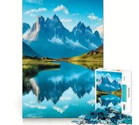 Puzzles Reflets de sérénité pour Adultes, 1000 pièces, pour stimuler Le Cerveau et détendre l'esprit, Collection d'œuvres d'art aux Bords précis (38x52cm)