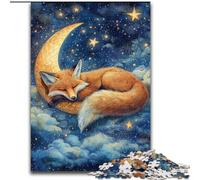 Puzzles Renard endormi pour Adultes et Adolescents, 1000 pièces, à partir de 14 Ans, décoration Murale, Cadeaux d'anniversaire et Cadeaux Uniques (26x38cm)