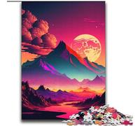 Puzzles rétro vibrants de 2000 pièces pour Adultes et Adolescents Un défi à relever, mais Un Cadeau d'anniversaire Amusant et Humoristique, des Cadeaux et Une décoration Murale (70x100cm)