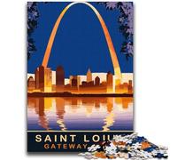 Puzzles Saint-Louis 2000 pièces pour Adolescents, Jeu Familial Anti-Stress, défi Difficile, Superbes Cadeaux et Jouets 2000 pièces (70x100cm)