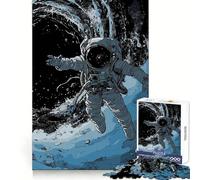 Puzzles Secrets de l'espace pour Adolescents, 1000 pièces, Jeu de logique Robuste, Anti-Stress, Bords Transparents, Cadeau Classique 38x26cm