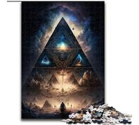 Puzzles Secrets of Pyramid 1000 pièces pour Adultes. Puzzles pour Adultes. Parfait pour la décoration intérieure, Les Anniversaires, Les Vacances et Les Cadeaux. Taille 38x26cm.