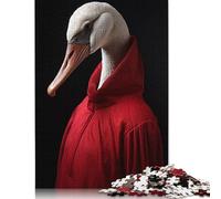 Puzzles Silly Goose 500 pièces en Bois pour Adultes, décoration d'intérieur, 500 pièces (52 x 38 cm)