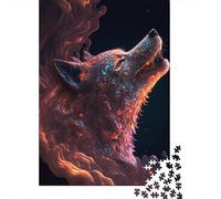 Puzzles Space Fox pour Adultes 1000 pièces Puzzle pour Adultes et Adolescents Jeu Familial 1000 pièces (38 x 26 cm)