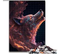 Puzzles Space Fox pour Adultes et Adolescents, à partir de 14 Ans, Jeu de Noël Anti-Stress, Cadeaux pour Femmes (50x75cm)