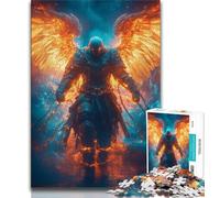 Puzzles Space Warrior 1000 pièces pour Adolescents, stimulent Le Cerveau, stimulent la Patience et stimulent l'interaction Parent-Enfant (38x26cm)