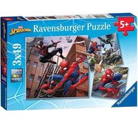 Puzzles Spider-Man 3x49 pieces - Ravensburger - Pour enfants des 5 ans