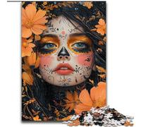 Puzzles Squelette Fille 1000 pièces pour Ados, Jouet éducatif et décompressant pour Anniversaire et Noël (26x38cm)