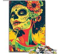 Puzzles Squelette Fille pour Adultes et Adolescents, Puzzles, Jeu de Puzzles, Jouets de Jeu Stimulant, Chaque Pièce Est Unique - Jeu de Famille Amusant et Stimulant (50x75cm)