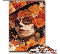 Puzzles Squelette Fille pour Adultes et Ados 1000 pièces, Jeux Éducatifs, Décoration Maison, Cadeau d'anniversaire, Cadeaux, Art Mural (26x38cm)
