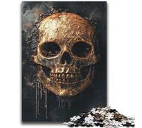 Puzzles squelettes Bitcoin pour Adolescents, 1 000 pièces, Difficiles à réaliser, mais Amusants et Humoristiques, avec Une Affiche et Une fiche de Questions-réponses Assorties (38x52cm)