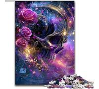Puzzles Squelettes Fantastiques pour Adolescents 1000 Pièces, Anti-Stress, Défi Difficile pour la Décoration de la Maison (14+) (26x38cm)