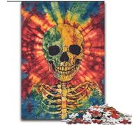 Puzzles Squelettes Fantastiques pour Adultes 1000 Pièces, Jeux Éducatifs, Décoration Maison, Cadeau pour Toute la Famille (26x38cm)