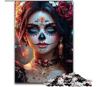Puzzles Squelettes Fantastiques pour Adultes 1000 Puzzles, Jeux Éducatifs Décoration Maison Cadeau d'anniversaire, Cadeaux, Art Mural (26x38cm)