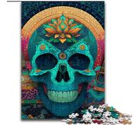 Puzzles Squelettes Fantastiques pour Adultes et Adolescents, Cadeau d'anniversaire, Décoration Murale pour 14+ (26x38cm)