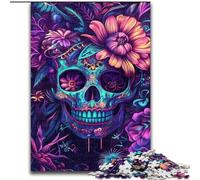 Puzzles squelettes pour Adolescents 1000 Puzzles, Jeux Amusants, Chaque pièce est Unique - Jeu Familial Stimulant (50x75cm)