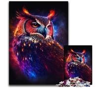 Puzzles Star Owl 1000 pièces pour Adultes Puzzles Difficiles pour Adultes Casse-tête Stimulant - Jouet Relaxant pour Adolescents 50x75cm