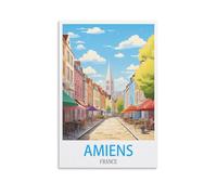 Puzzles stimulants, Amiens France Posters JigsawPuzzle 1000 pièces pour Adultes Jeux de Puzzle stimulants 70x50cm