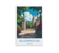 Puzzles stimulants, Bloomington, Indiana - Impossible, Difficile, Amusant - Puzzles de 1000 pièces pour Adultes - 52 x 70 cm