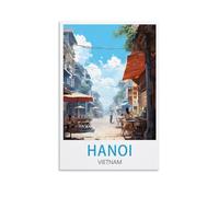 Puzzles stimulants, Hanoï, Vietnam - Impossible, Difficile, Amusant - Puzzle de 1000 pièces pour Adultes (26 x 38 cm)