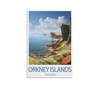 Puzzles stimulants, îles Orcades, Écosse, Puzzles de 1000 pièces (70 x 50 cm) pour Adultes : Un défi Impossible mais Amusant !