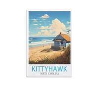 Puzzles stimulants, Kittyhawk, Caroline du Nord : Un Puzzle de 1000 pièces Impossible, Difficile et Amusant pour Adultes (26 x 38 cm).