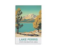 Puzzles stimulants, Lac Perris State, Puzzle de 2000 pièces, 70 x 100 cm, pour Adultes : Un défi Impossible et Amusant !