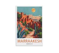 Puzzles stimulants, Marrakech, Maroc. Puzzle de 1000 pièces, 38 x 52 cm, pour Adultes. Un défi Impossible, Difficile et Amusant !