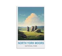 Puzzles stimulants, North York Moors National JigsawPuzzle 1000 pièces pour Adultes Jeux de Puzzle stimulants 70x50cm