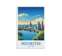 Puzzles stimulants, Rochester, New York. Puzzles de 2000 pièces, 70 x 100 cm, pour Adultes. Un défi Impossible, Difficile et Amusant !