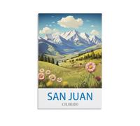 Puzzles stimulants, San Juan, Colorado : Puzzles de 1000 pièces impossibles, Difficiles et Amusants pour Adultes (26 x 38 cm).