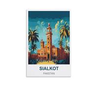 Puzzles stimulants, Sialkot Pakistan Impossible Difficile Amusant Puzzles de 1000 pièces pour Adultes 52x70cm