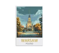 Puzzles stimulants, Varsovie, Pologne, Puzzle de 2000 pièces (100 x 70 cm) pour Adultes, Un défi Impossible mais Amusant