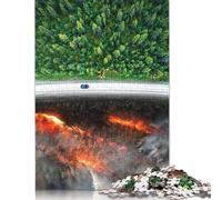 Puzzles sur Le réchauffement Climatique pour Adultes 1000 pièces Puzzles pour Adultes et Adolescents à partir de 12 Ans Cadeaux du réveillon de Noël 1000 pièces (75 x 50 cm)