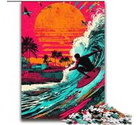 Puzzles Surf Graffiti pour Adolescents, Jeu éducatif et décompressant pour Anniversaire et Noël (70x100cm)