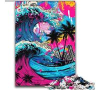 Puzzles Surf Graffiti pour Adultes 2000 pièces : Jeux Amusants, Chaque pièce est Unique - Jeu Familial Stimulant (70x100cm)