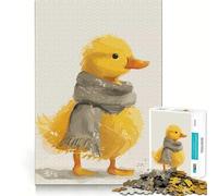 Puzzles Sweet Duck pour Adolescents, 1000 pièces, Jeu d'entraînement cérébral, Image Simple et Amusante à Assembler, Cadeau précieux 50x75cm