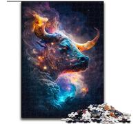 Puzzles Taureaux Nébuleuses pour Adultes 1000 pièces, activités familiales Amusantes à la Maison, Cadeau d'anniversaire, Cadeaux de Voyage (26x38cm)