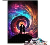 Puzzles The Edge of The Universe pour Adultes, Puzzles Carton de 1000 pièces Parfaits pour Les Cadeaux d'anniversaire, de Noël et d'halloween Taille 38x26cm