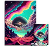 Puzzles The Road to Universe 1000 pièces pour Adultes, Parfaits pour Les réunions de Famille, Les Anniversaires et Les Vacances 50x75cm