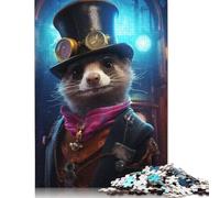 Puzzles The Time Dooker pour Adultes, 500 pièces, Jeu éducatif pour Adolescents, défi, Cadeaux de Noël, 500 pièces (52 x 38 cm)