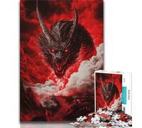 Puzzles Tornade de Foudre 1000 Pièces pour Adultes, Aidez Le Cerveau à Exercer des Jouets Addictifs pour Cultiver la Patience Jeu de Défi Unique (38x26cm)