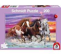 Schmidt Spiele Wildes 56356 Puzzle pour Enfant 200 pièces Multicolore, Coloré