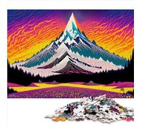Puzzles Tulipe 1000 pièces Puzzle Cadeaux Planche recyclée de qualité supérieure pour Adultes Puzzle 1000 pièces Jeux éducatifs pour Adultes et Enfants 1000 pièces (26x38 cm)