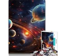 Puzzles Univers Colorés pour Adolescents 1000 Pièces, Jeux Éducatifs Décoration Maison Offrez-Vous des Cadeaux pour Toute la Famille 50x75cm