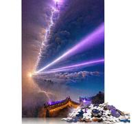Puzzles Univers de Rêves Colorés 1000 Pièces pour Adultes Puzzles Défis et Éveil pour Enfants Adultes Cadeau de Noël 1000 pièces (75x50cm)