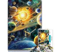 Puzzles Univers Galaxie pour Adultes et Adolescents, Aidez Le Cerveau à Exercer des Jouets Addictifs pour Cultiver la Patience Une Œuvre d'art (38x26cm)