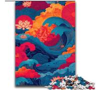 Puzzles Vagues de l'Océan 2000 Pièces pour Adultes, Cadeaux pour 14+ Entraînez Votre Cerveau et Vos Mains Cadeaux de Noël (70x100cm)