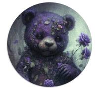Puzzles « Venez du côté obscur » pour Adultes, Puzzles Ronds de 1 000 pièces pour débutants, Parfaits pour Les Anniversaires et Les fêtes (67,5x67,5cm)