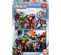 Puzzles Vengadores Avengers Marvel 2x100 Educa Borras